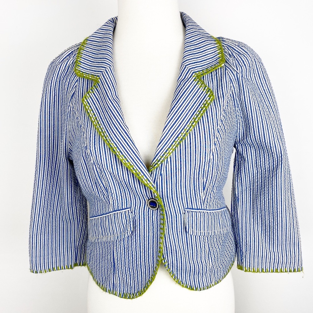 FREE PEOPLE Striped Blazer